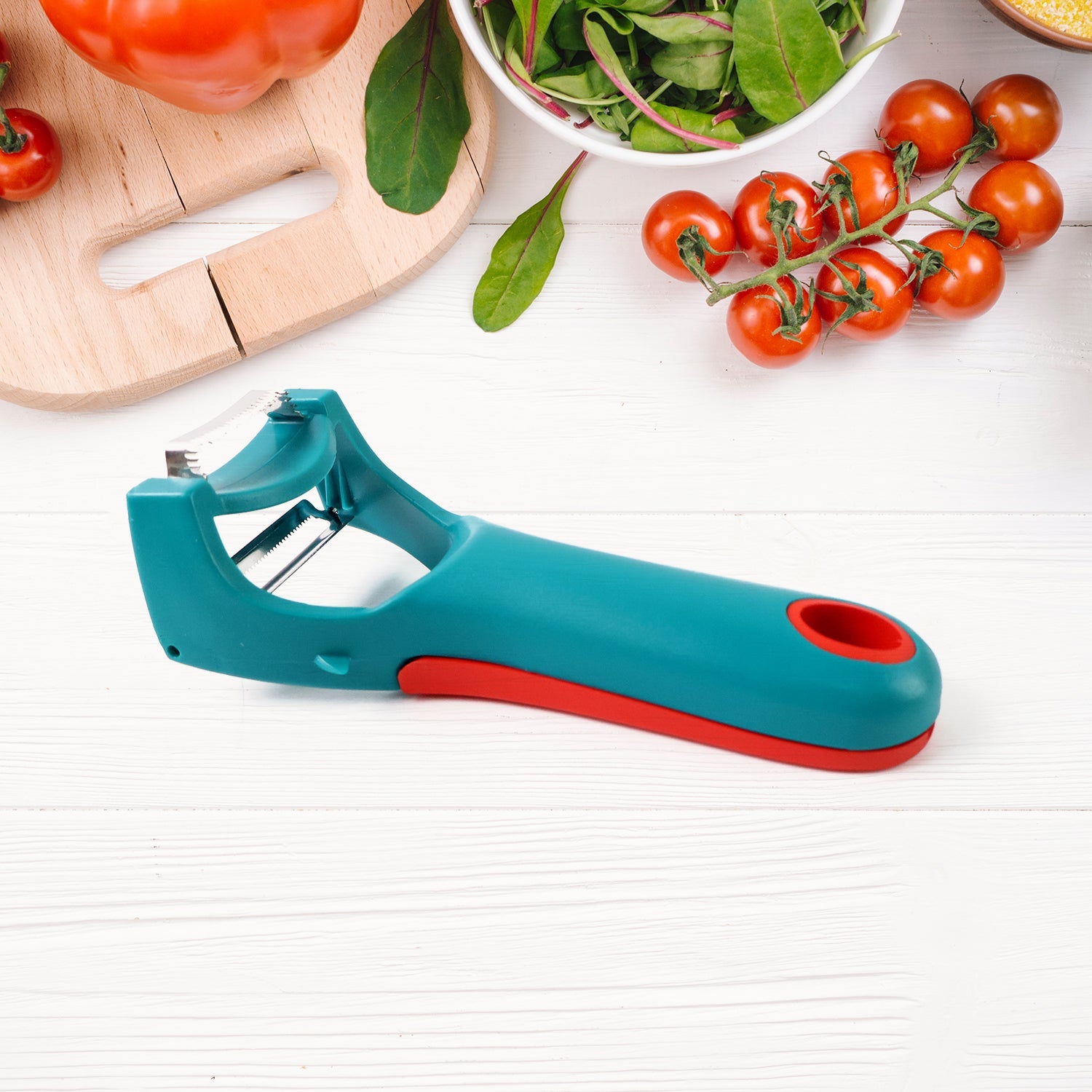 4-in-1 Multi-Functional Vegetable & Fruit Peeler 4-in-1 Multi-Functional Vegetable & Fruit Peeler